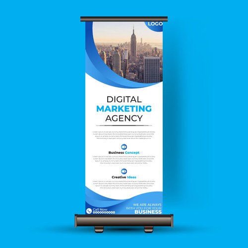 rollup banner design 