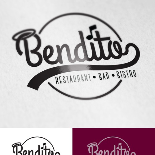 create the best logo for a bar/ bistro which plays a great electronicmusic