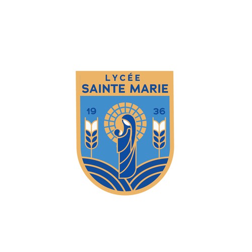 Logo for Sainte-Marie Private Agricultural Vocational High School. 