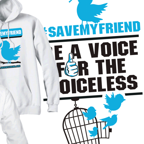 t-shirt design for #SaveMyFriend