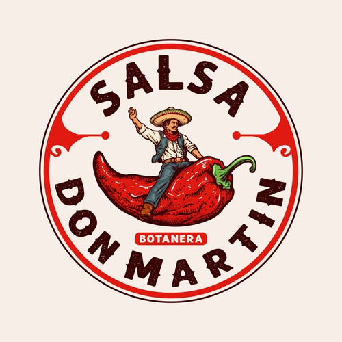 logo para una nueva marca de salsa botanera que dominará el mercado mexicano!