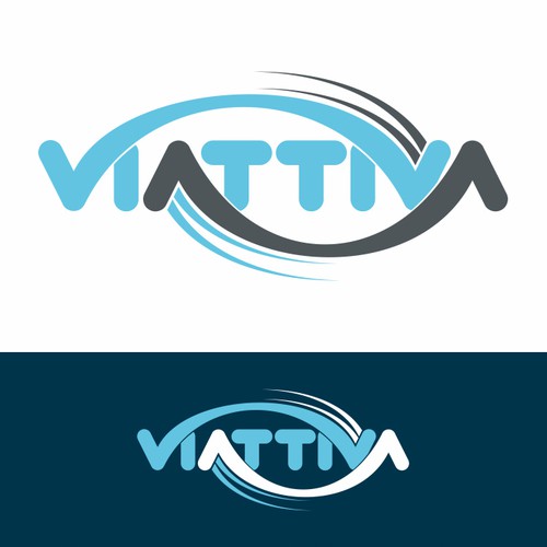 Viattiva logo design
