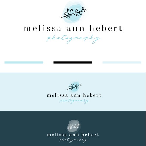 Soft and simple concept for established photographer