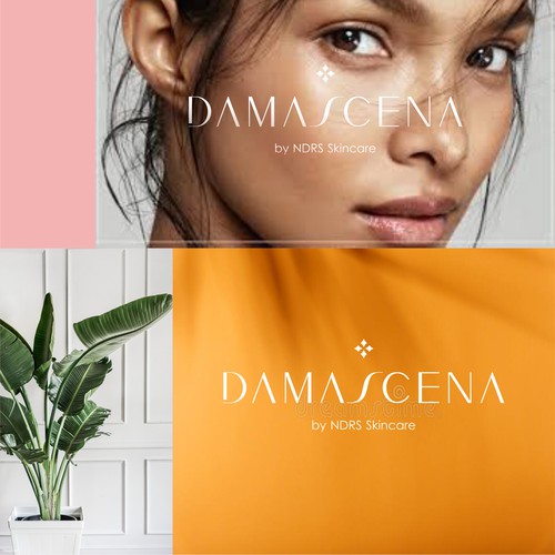 Damascena Skincare Branding. 