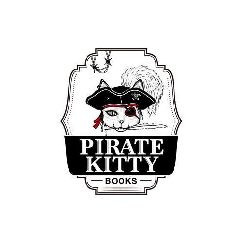 Pirate kitty books logo
