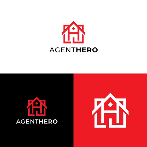 agenthero logo concept