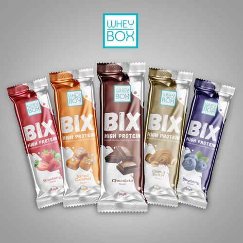 Snack bar packaging design