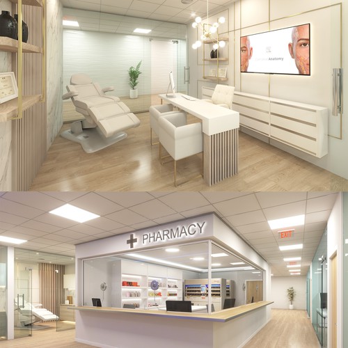 3D Design and Photorealistic Rendering for a Comprehensive Spa and Therapy Clinic