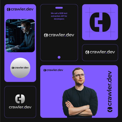 Minimal and Creative Initial based API Logo Design