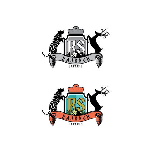 Logo Design for RajBagh Safaris