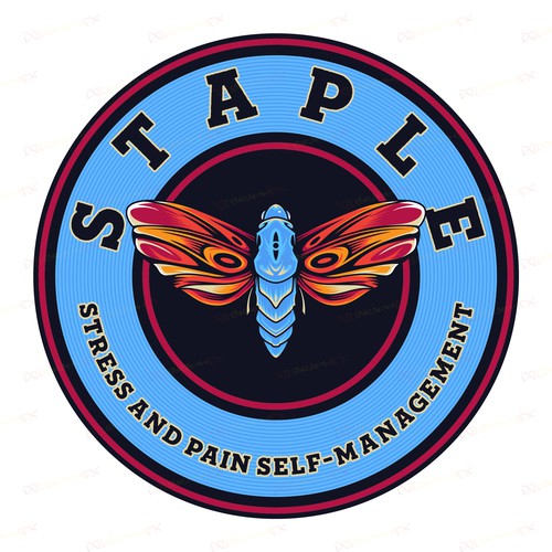 STAPLE logo design