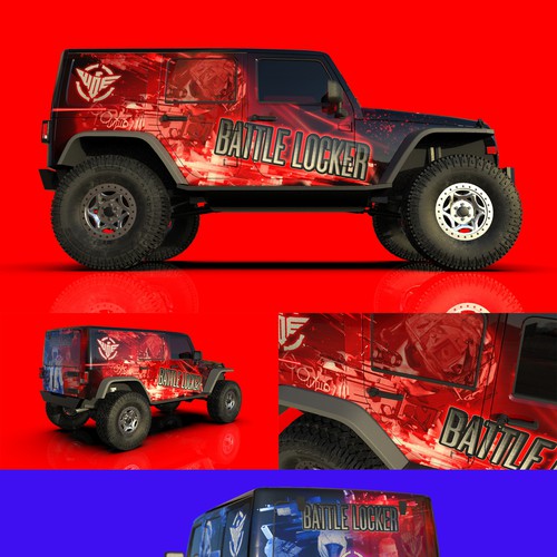 Car wrap - laser tag rental