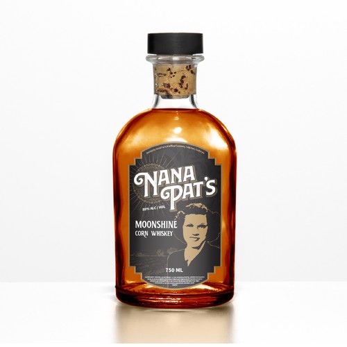 Nana Pat's Moonshine Label