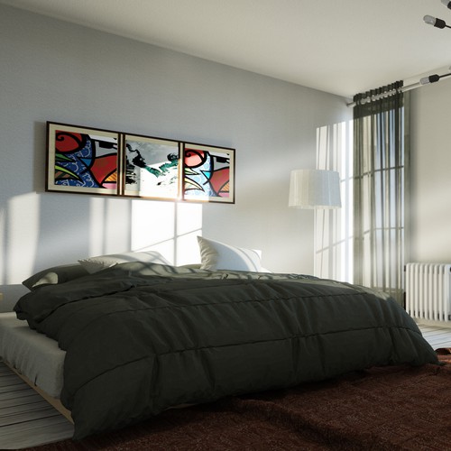 Bedroom Interior Design and Visualization