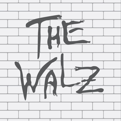 Tim Walz Parody Sticker Design