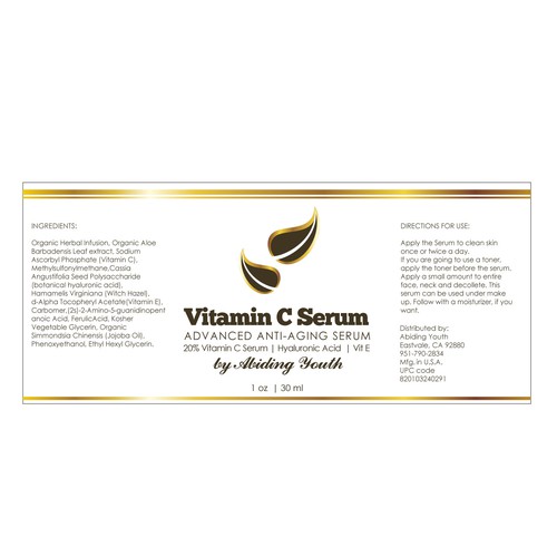 Guaranteed Winner! - Looking for Elegant & Simple Label Design