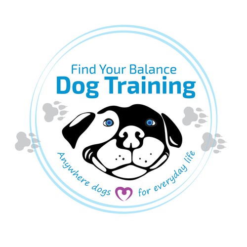 Runner up for dog training logo design competition