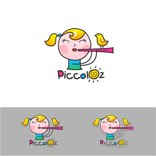 Logo design for PiccolOZ. The company imports and distributes high quality children footwear (from first walkers to teenagers), children appare..
