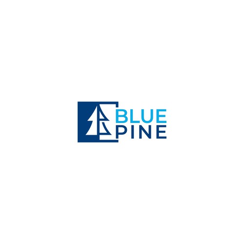 Blue Pine logo concept