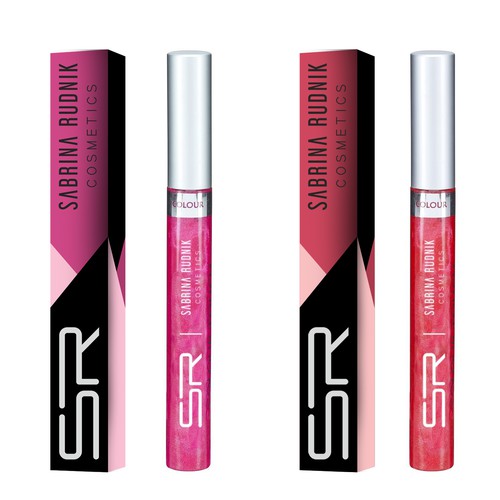 Bold package design for cosmetics company