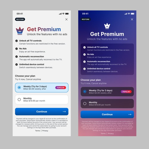 Paywall Concept