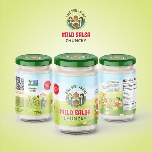 Farm to Table Salsa Label Design-Purpose Driven Brand