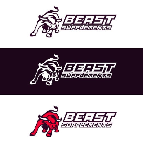 Create a bold, unique and beastly logo for Beast Supplements