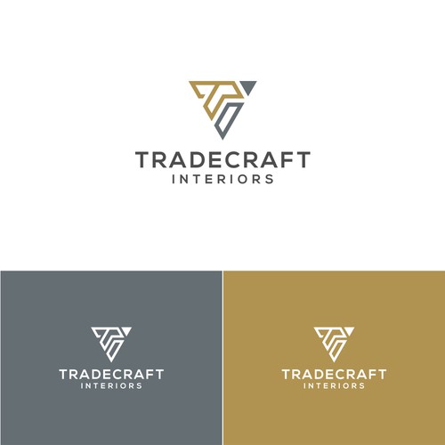 Logo concept for 'Tradecraft Interiors'