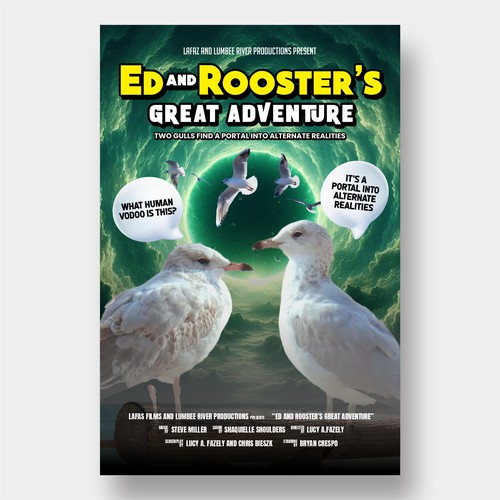 Ed and Rooster's Great Adventure Film Poster