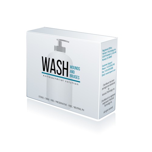 Packaging for Wound Wash