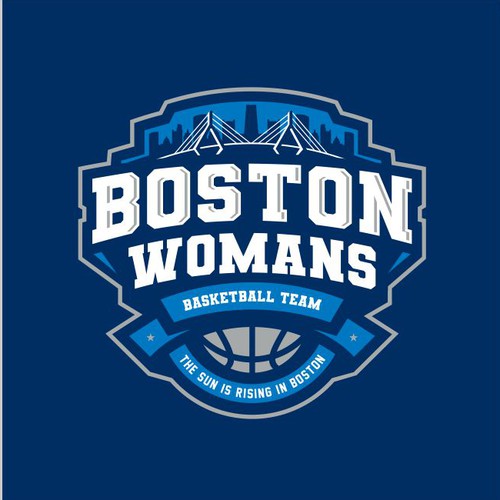 BOSTON WOMANS basketball team