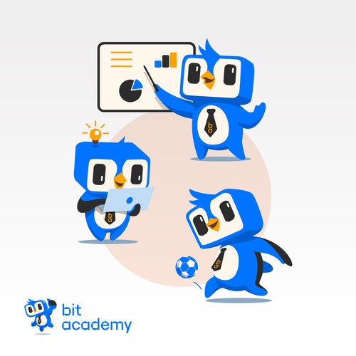Mascot for an educational tech platform