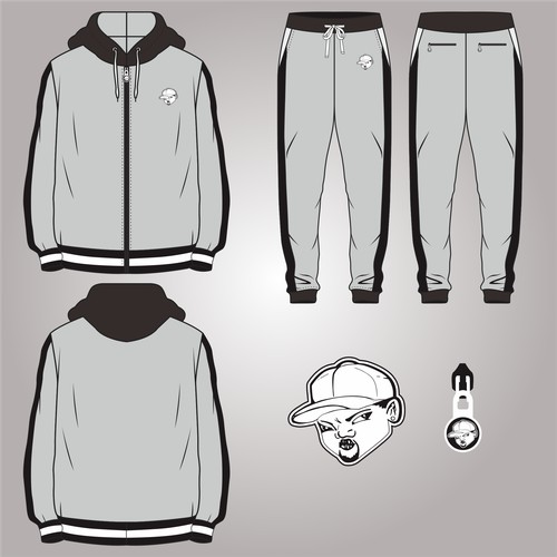 cheddaboy streetwear tracksuit