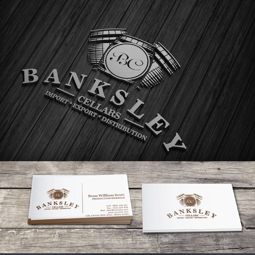 Help Banksley Cellars with a new logo and business card
