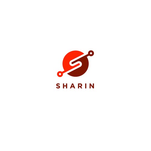Bold logo for SHARIN