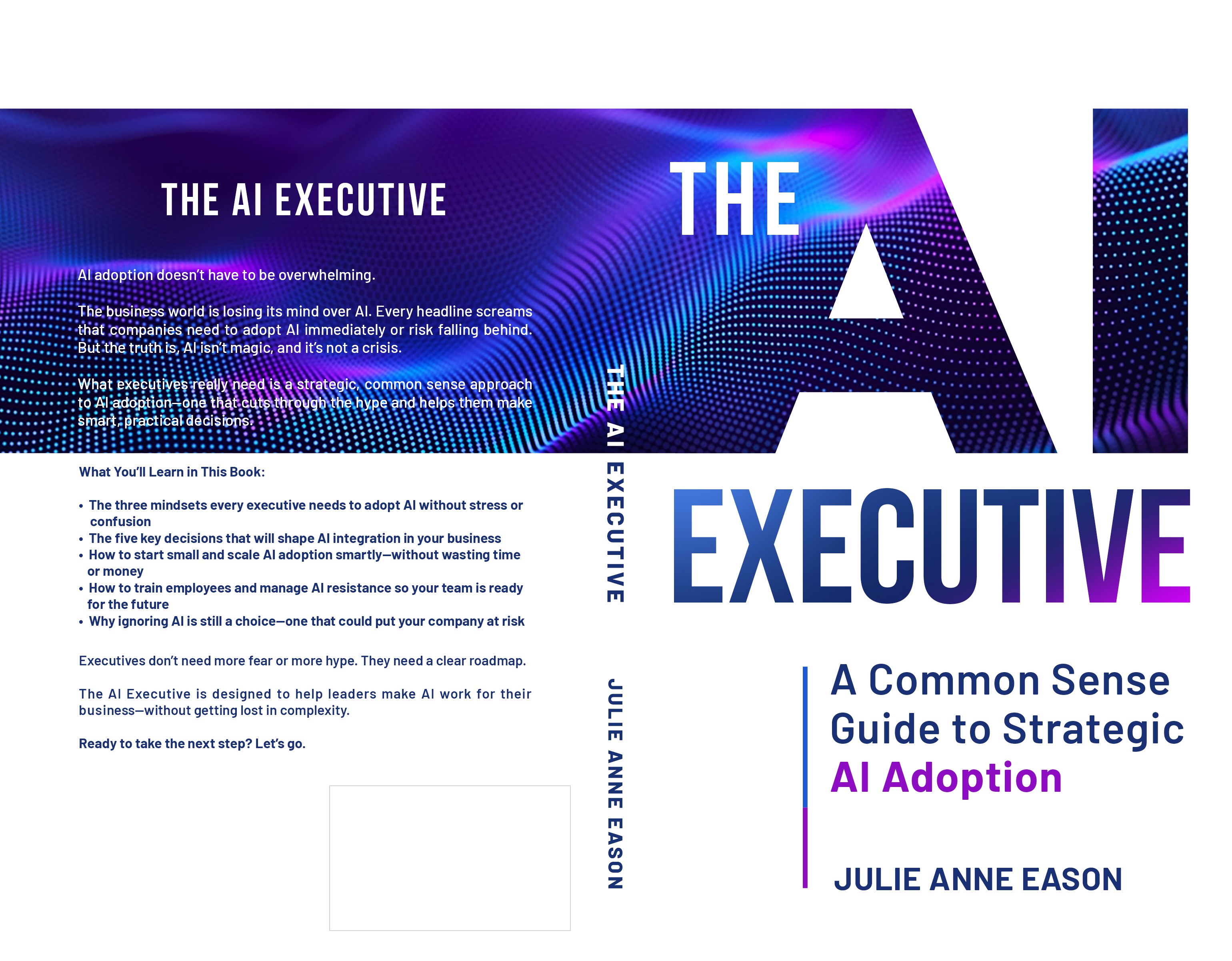 Design the Future: A Clean, Modern Cover for The AI Executive Book Series