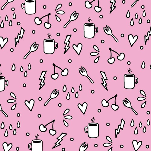 Pink pattern design