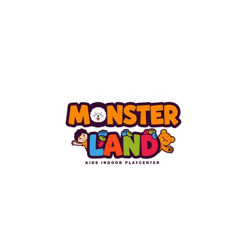 MONSTER LAND LOGO CONCEPT