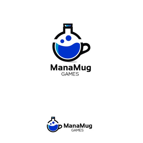 Contest logo winner for ManaMug Games