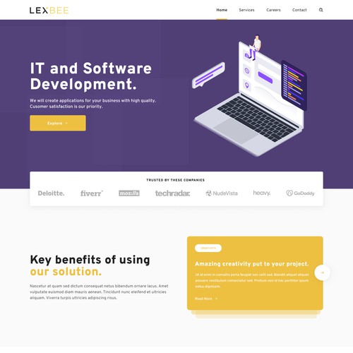 Saas Landing Page