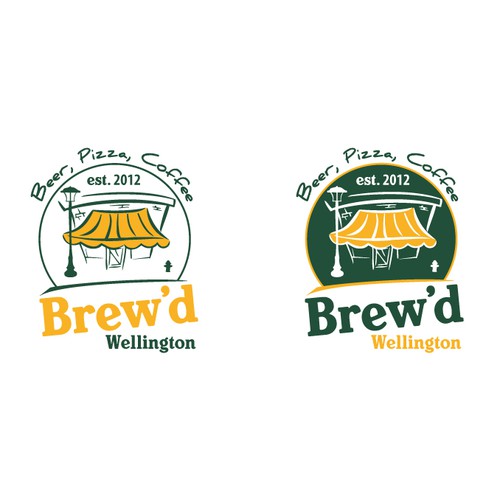Ultimate Local Brew  Pub  called  "Brew'd" needs a new logo