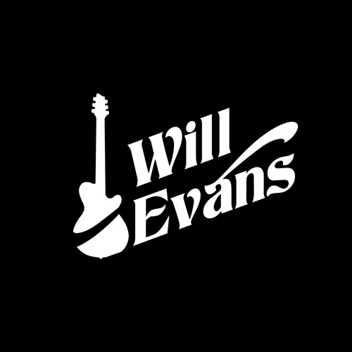  a strong typographical logo for Folk & Roots Musician