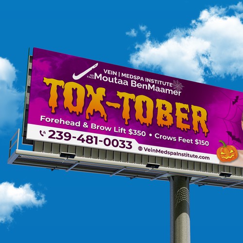 VEIN MEDSPA | TOXTOBER BILLBOARD