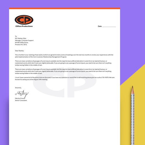 CP Letterhead