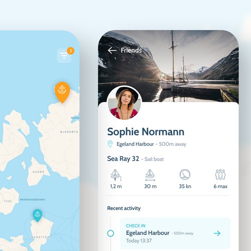 Harbour Finding App