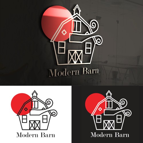 Logo Concept for Modern Barn