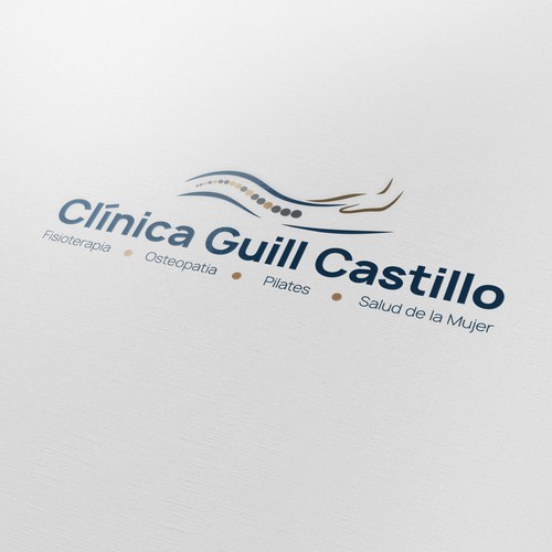 Diseño logotipo Clinica Fisioterapia