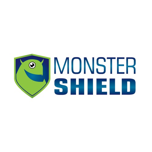 Create a logo for MonsterShield