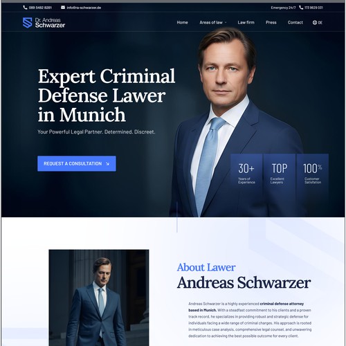 Law firm Website