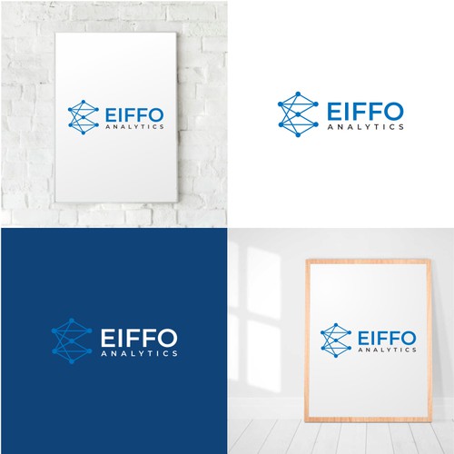 Eiffo Analytics Logo Design